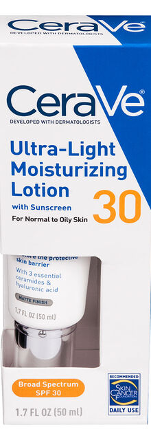 CeraVe Ultra-Light Moisturizing Lotion SPF 30 CeraVe Ultra-Light Moisturizing Lotion SPF 30